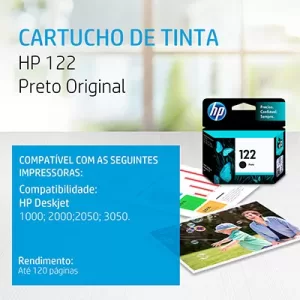 cartucho 122 preto 2