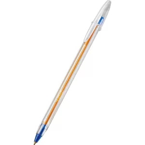 caneta bic azul fina 1